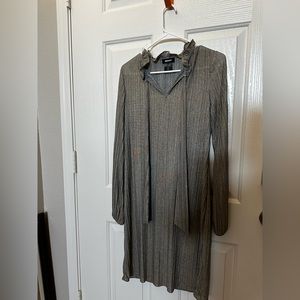 DKNY Women’s Grey Long Sleeve Dress
